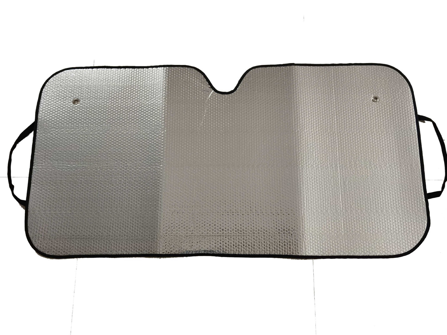 Black Dog Driving Car Sunshade